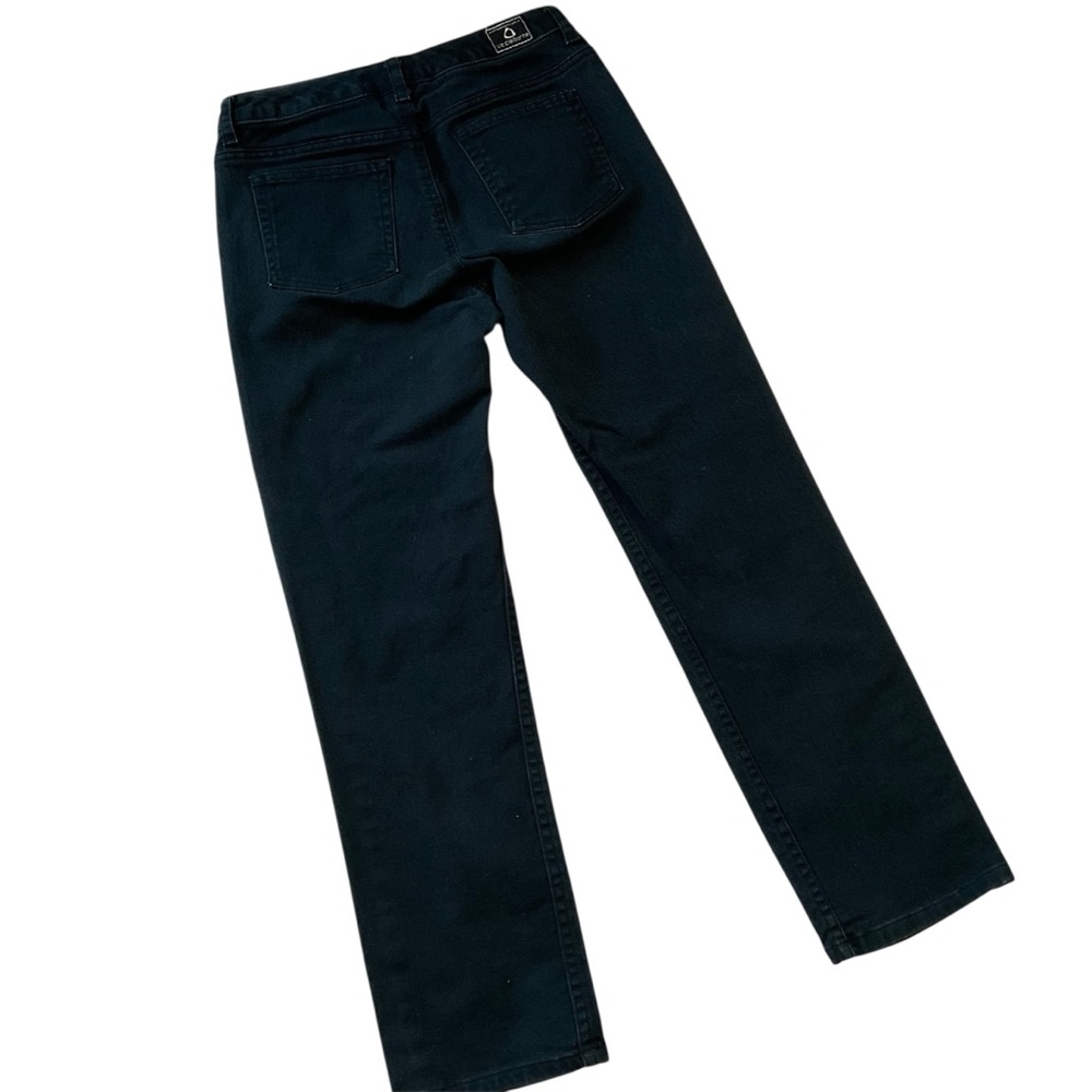 Vintage Liz Claiborne Straight Leg Black Jeans 6P - Picture 2 of 12